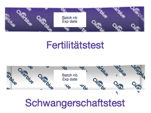 Fertilitätstests und Schwangerschaftstests