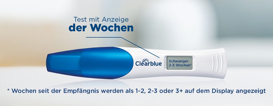 2 x Clearblue Schwangerschaftstest Digital mit Wochenbestimmung 5 Markentests 