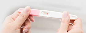 Durch positiver zyste schwangerschaftstest zeigt clearblue